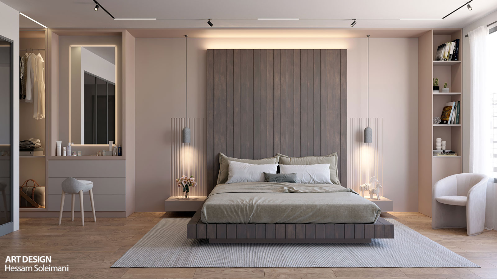 طراحی داخلی اتاق خواب 