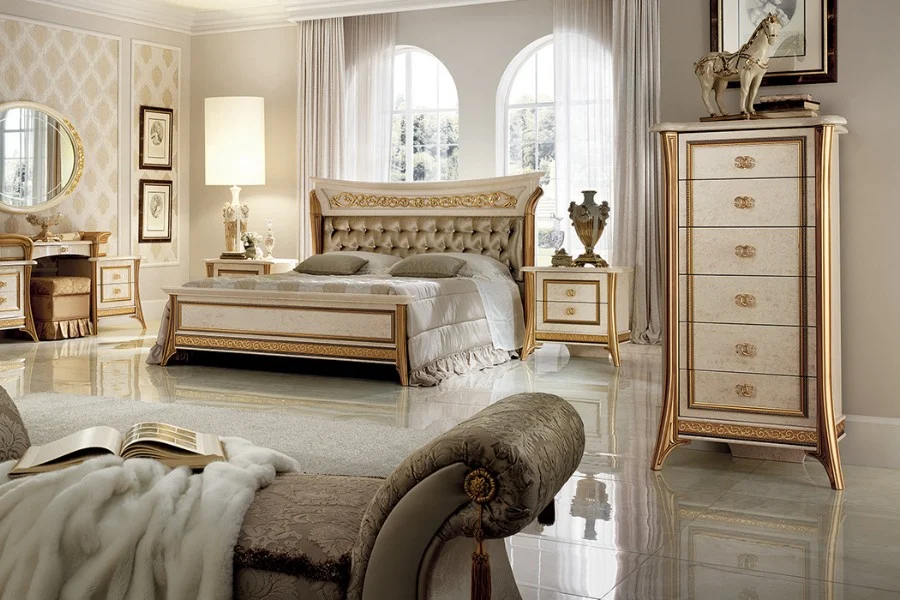 ایجاد فضای سبک جذاب کلاسیک در طراحی اتاق خواب: رنگ، نور و جزئیات