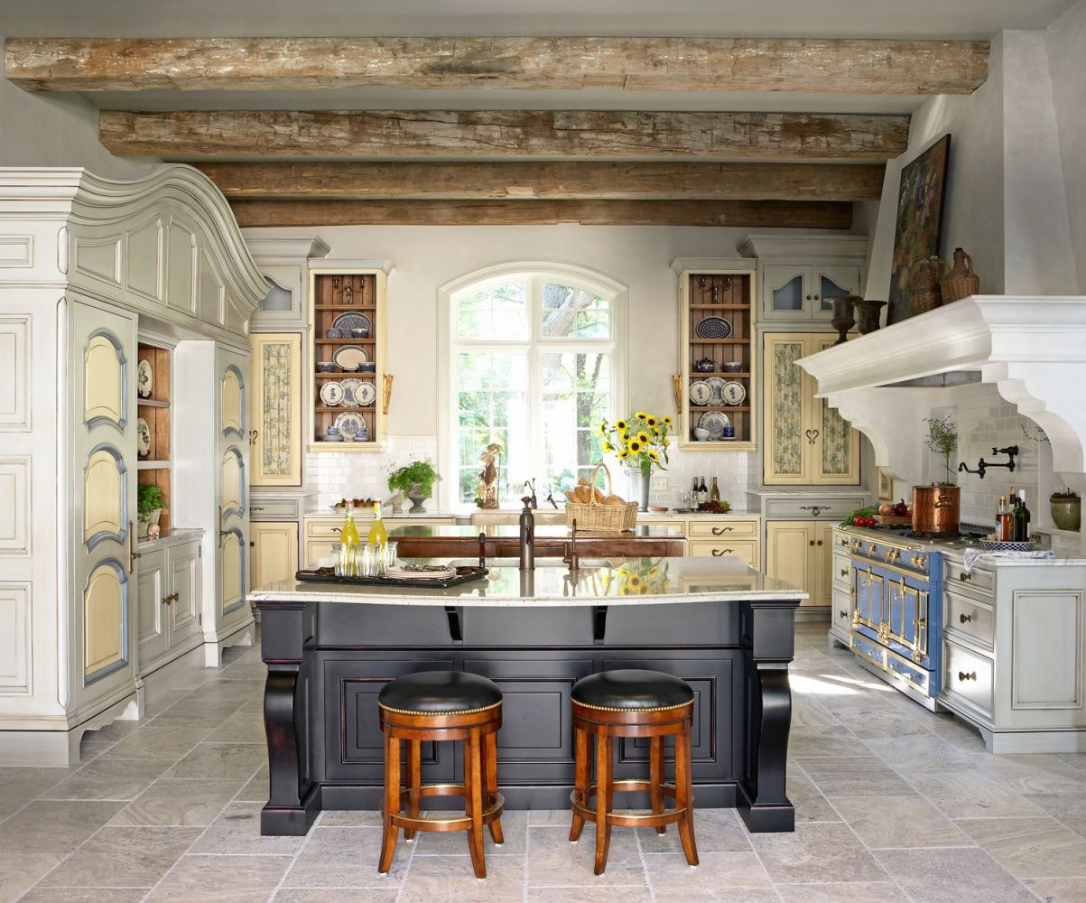 سبک فرانسوی در دکوراسیون داخلی؛ آشپزخانه در سبک فرانسوی