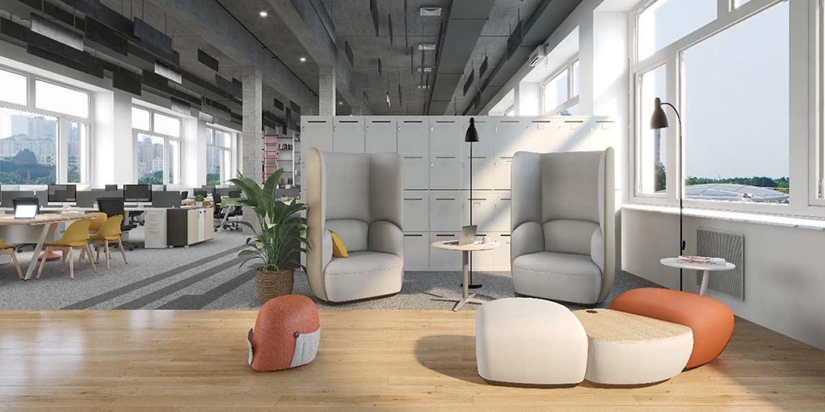 طراحی داخلی اداری به سبک مینیمال؛ انتخاب میز و صندلی مناسب