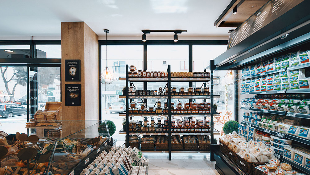 مزایای طراحی داخلی فروشگاه مواد غذایی مناسب