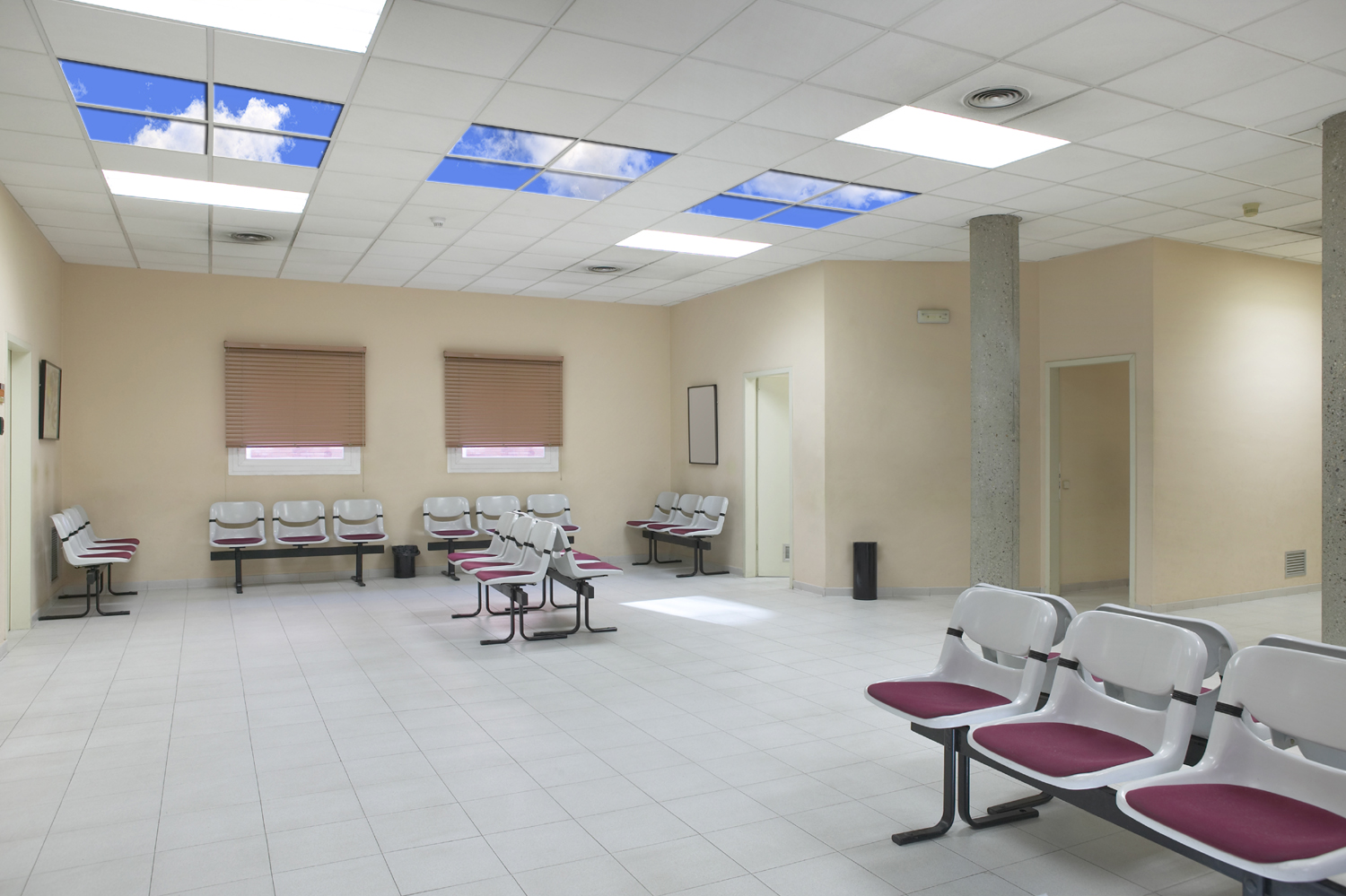 تاثیر نور در مراکز درمانی؛ محل انتظار بیماران